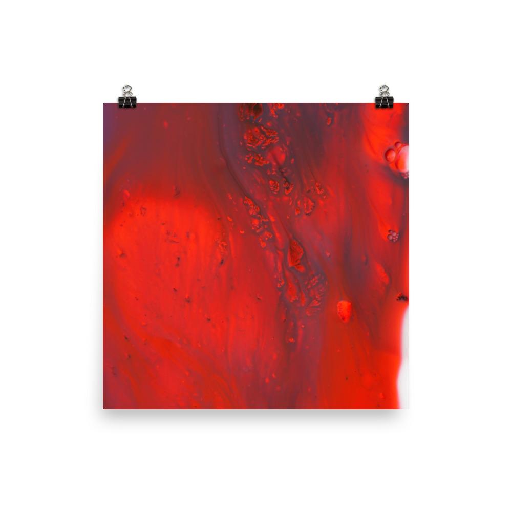 Fractal Abstract 07 - Poster 25x25 cm artlia