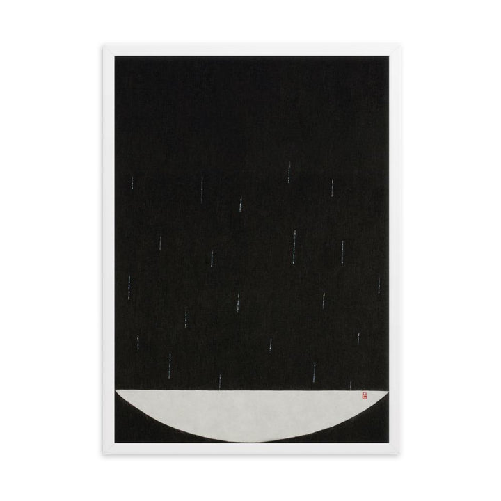 Füllung mit Licht 15 - Poster im Rahmen Weiß / 50×70 cm artlia