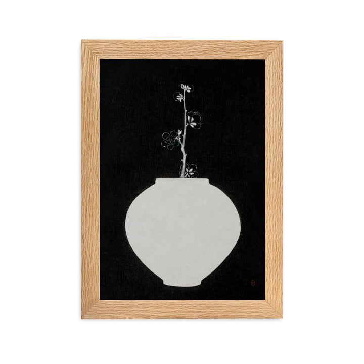 Füllung mit Licht 13 - Poster im Rahmen Oak / 21×30 cm artlia