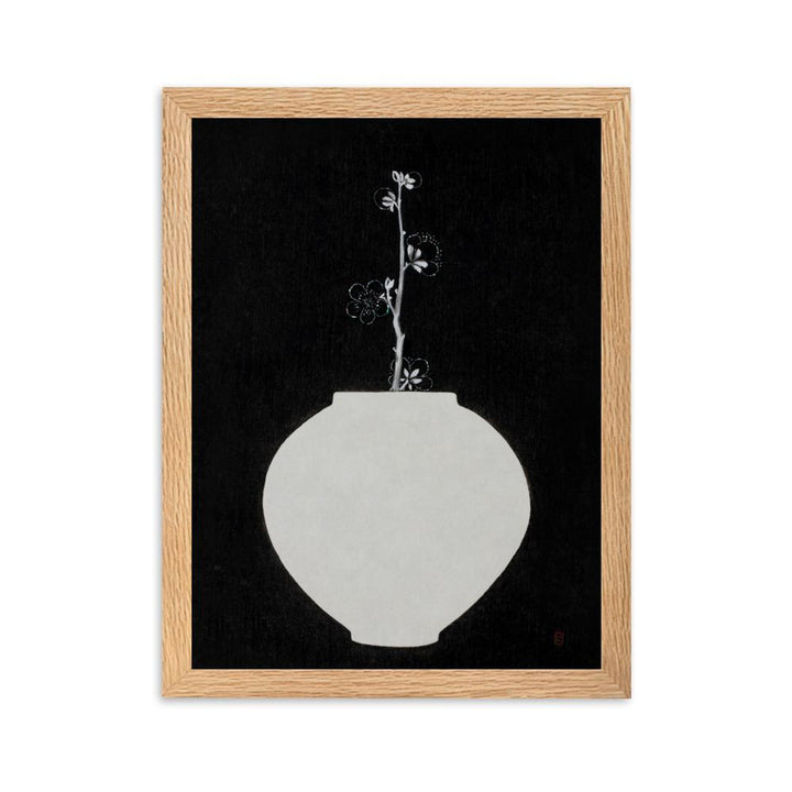 Füllung mit Licht 13 - Poster im Rahmen Oak / 30×40 cm artlia