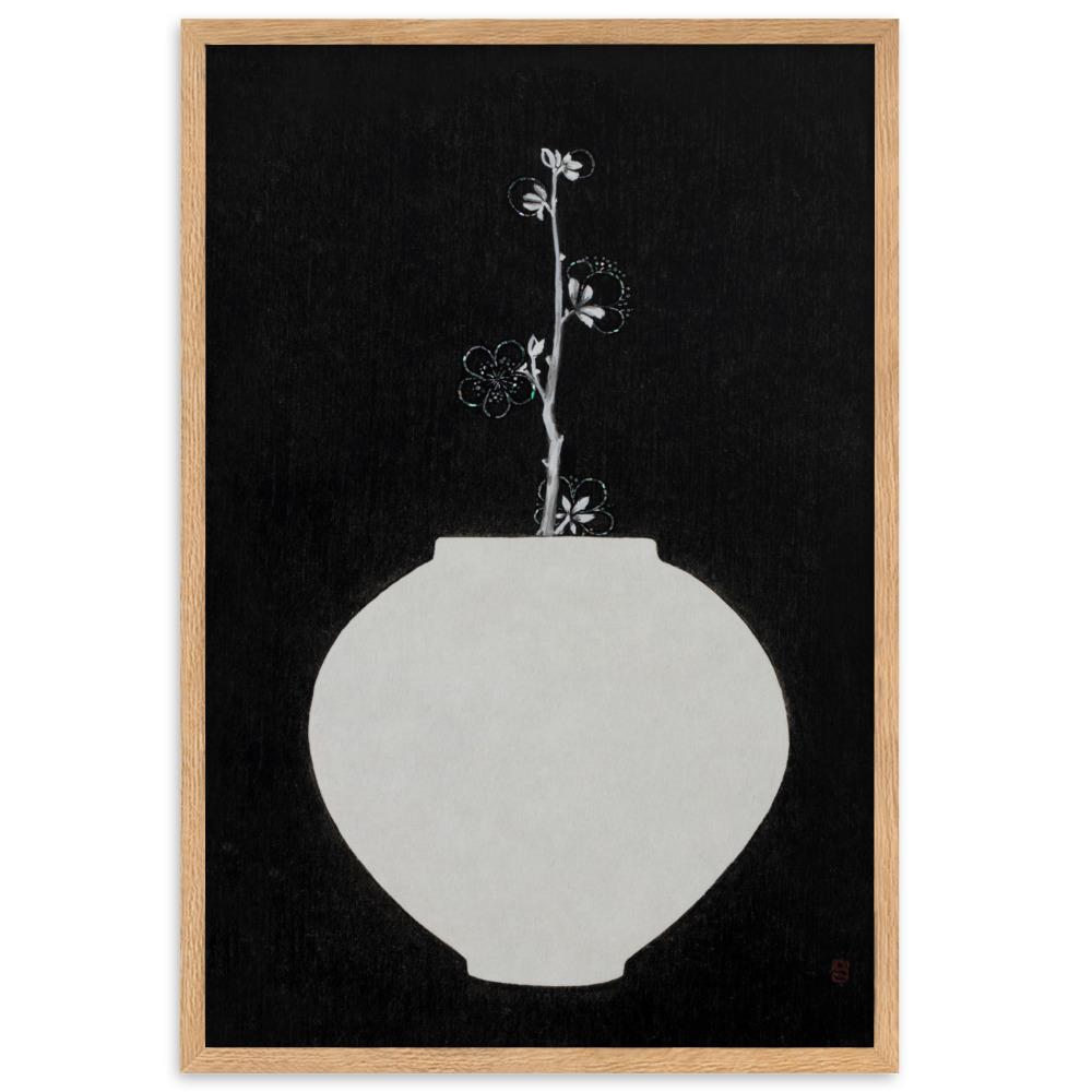 Füllung mit Licht 13 - Poster im Rahmen Oak / 61×91 cm artlia