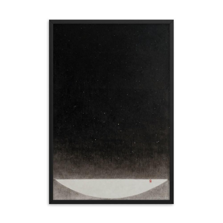 Füllung mit Licht 16 - Poster im Rahmen Schwarz / 61x91 cm artlia