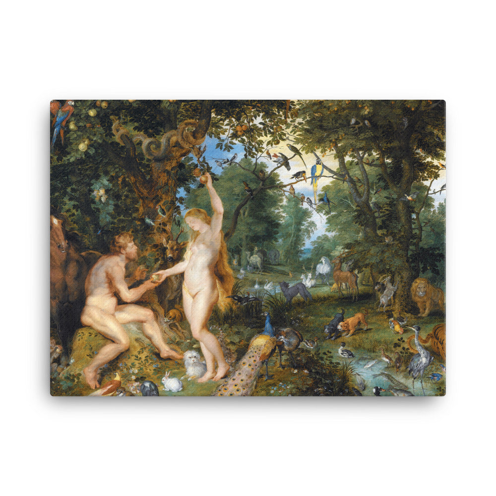 Garden of Eden - Leinwand 30x41 cm / ohne Rahmen artlia