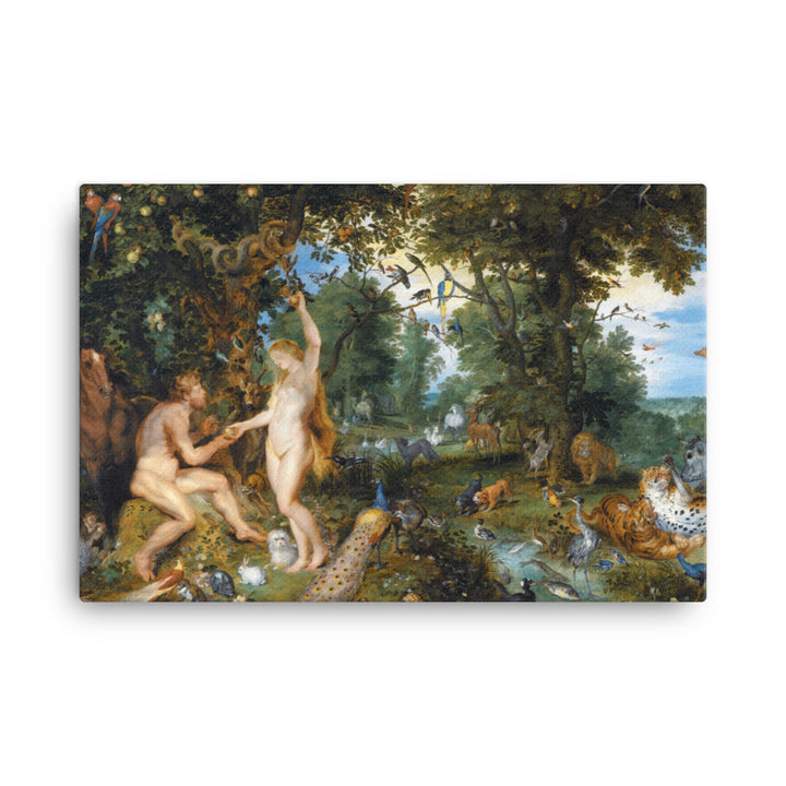 Garden of Eden - Leinwand 61x91 cm / ohne Rahmen artlia