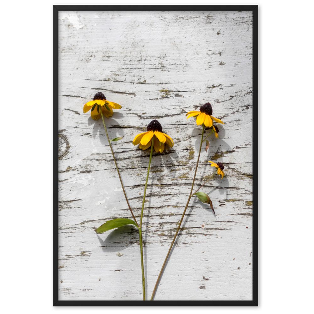 gelbe Blumen 7 - Poster artlia