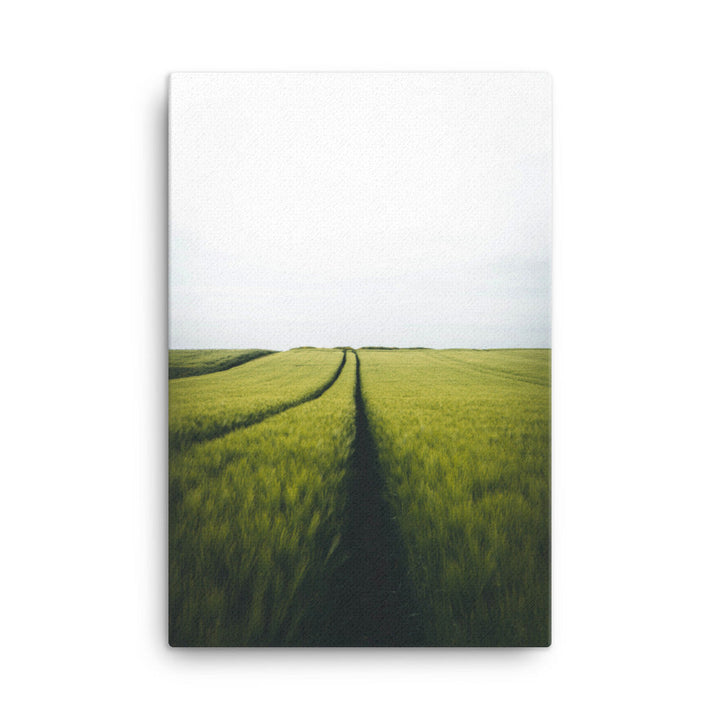 Gerstenfeld barley field - Leinwand 61x91 cm artlia