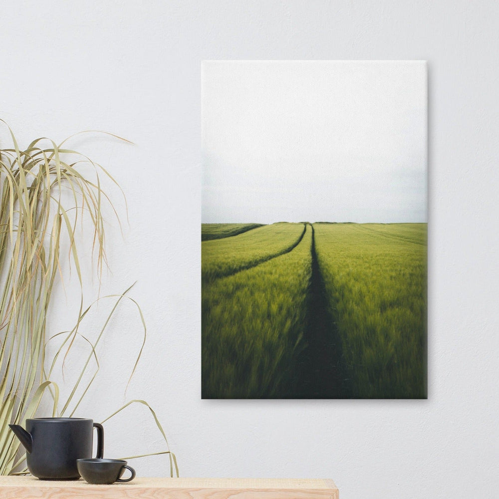 Gerstenfeld barley field - Leinwand artlia