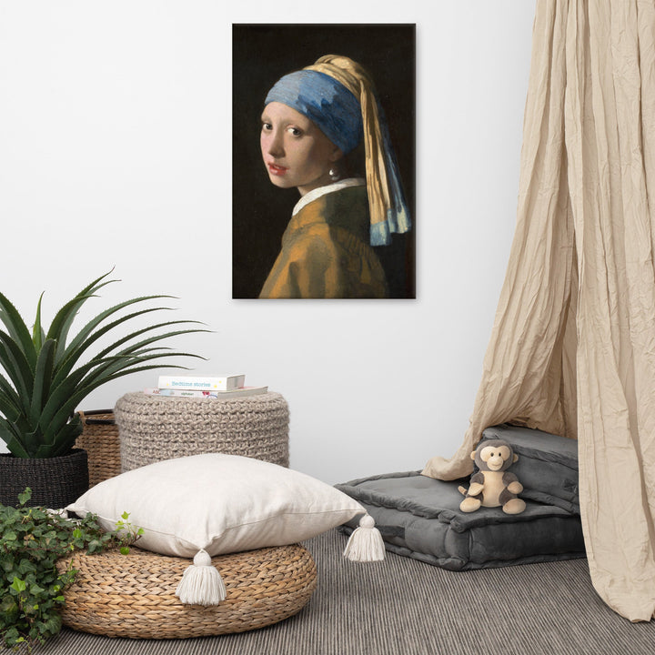 Girl with a Pearl Earring - Leinwand artlia