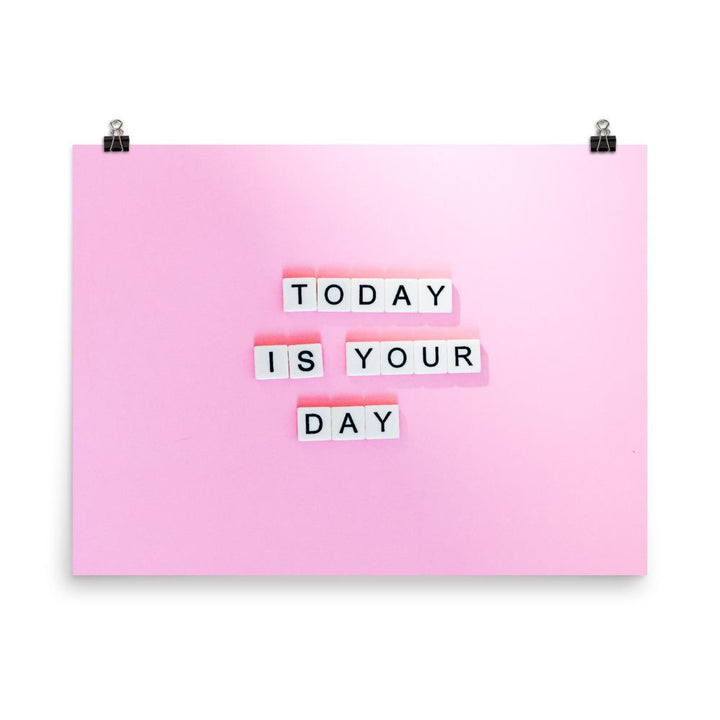 Glückstag - Poster 30x41 cm artlia