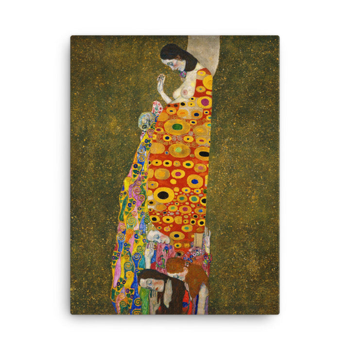 Gustav Klimt, Hope II - Leinwand 30x41 cm artlia