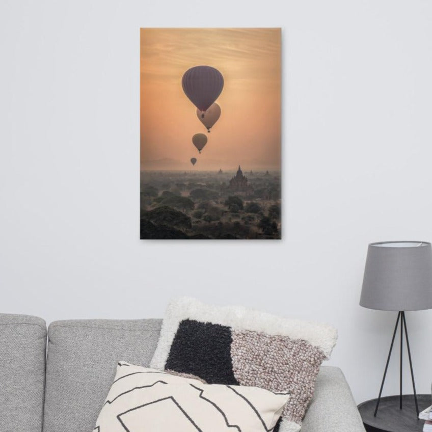 Heißluftbalons - Leinwand artlia