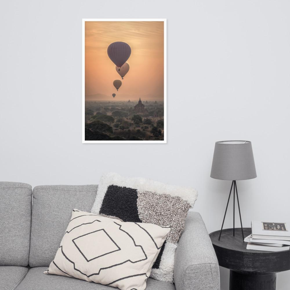 Heißluftbalons - Poster artlia