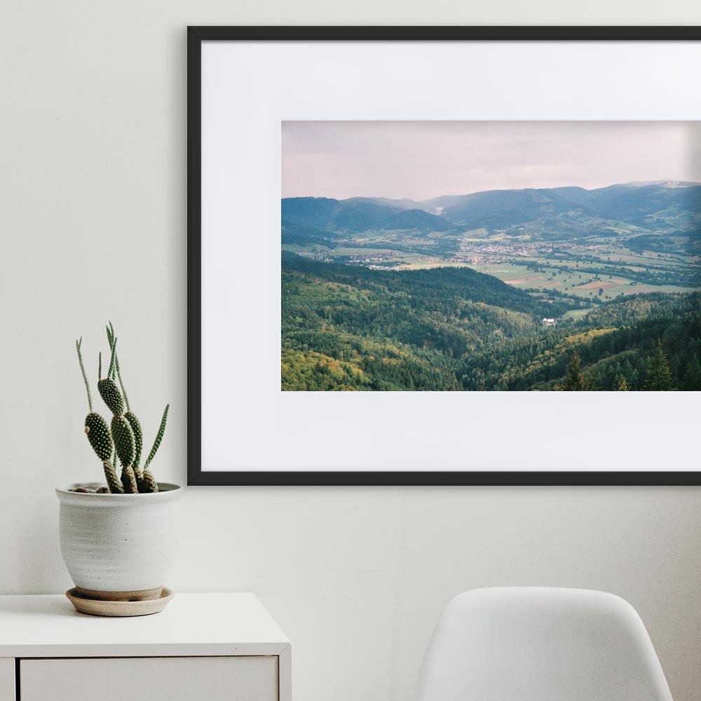 It will be alright - Poster im Rahmen mit Passepartout artlia