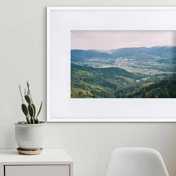 It will be alright - Poster im Rahmen mit Passepartout artlia