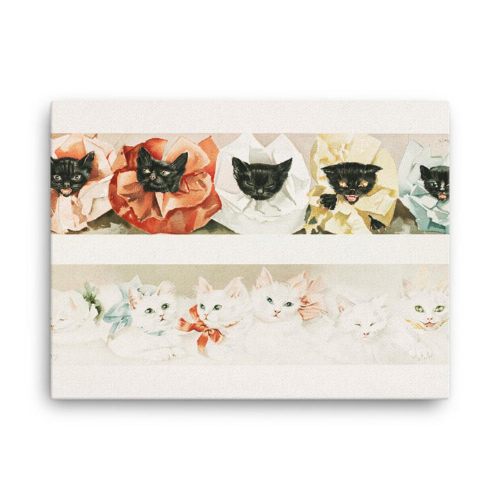 Katzen - Leinwand 30x41 cm artlia