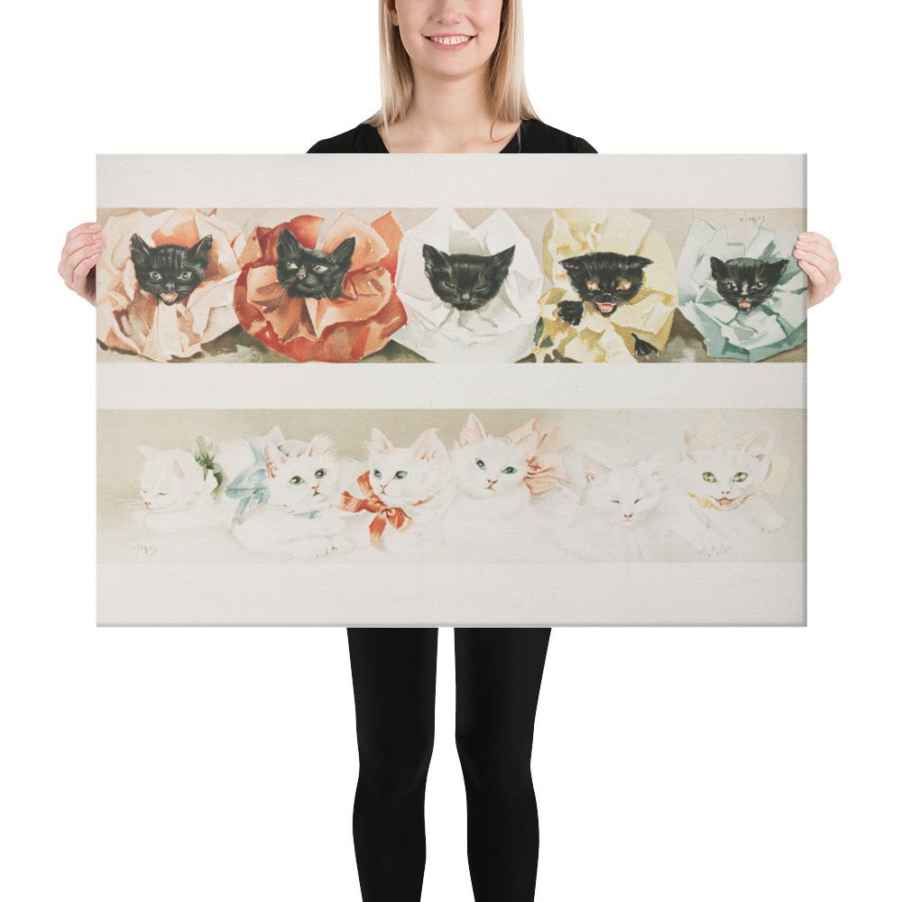 Katzen - Leinwand 61x91 cm artlia