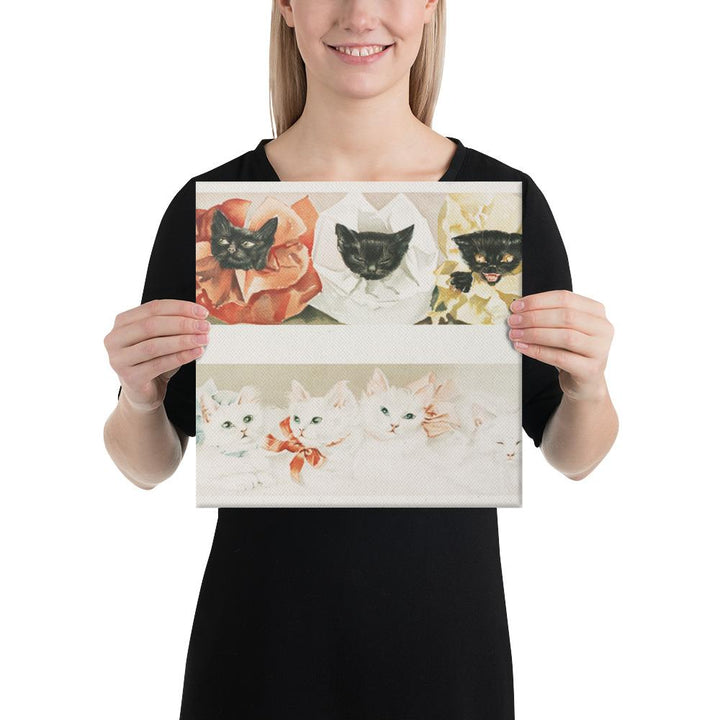 Katzen - Leinwand artlia