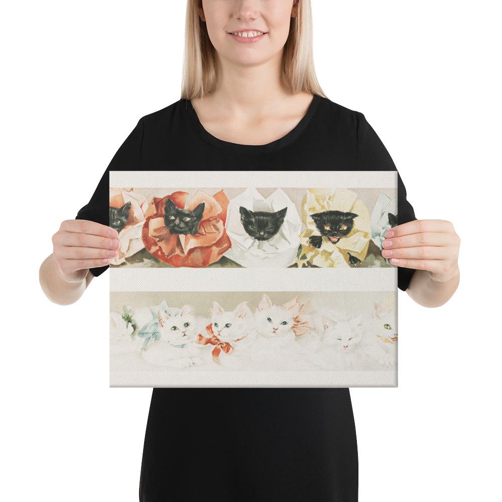 Katzen - Leinwand artlia