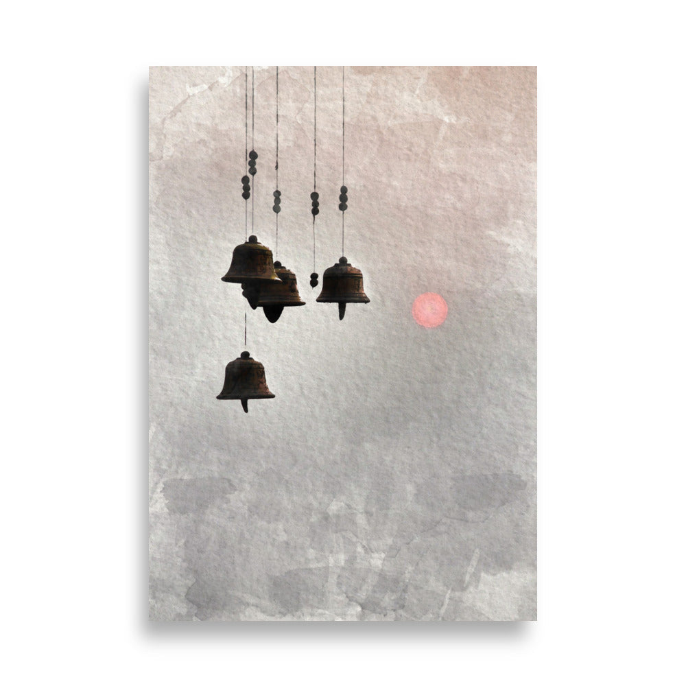 koreanische Windglocken - Poster 21×30 cm artlia