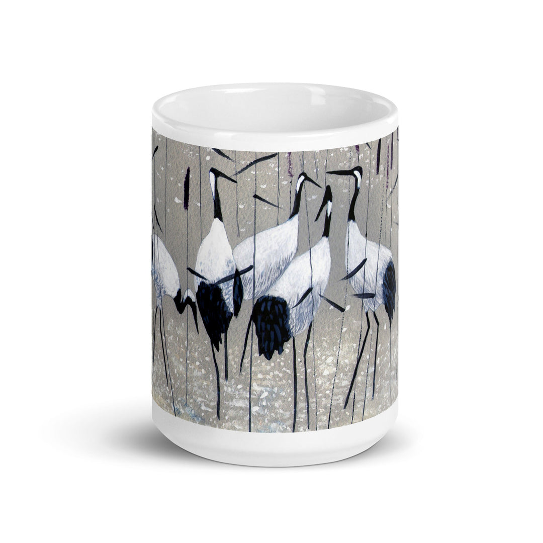 Tasse - Kranichfamilie artlia