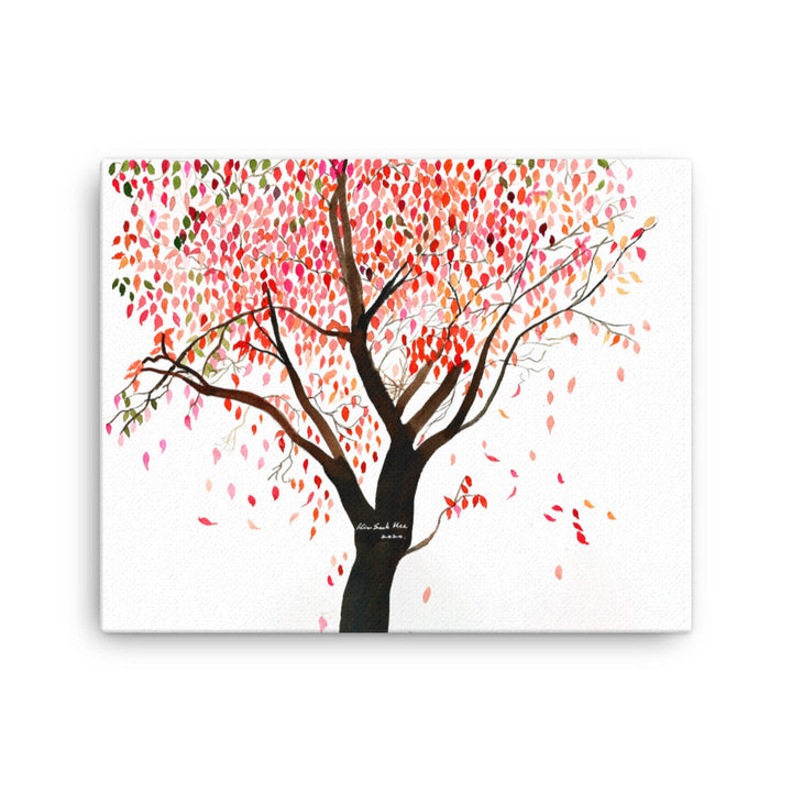 Leinwand - falling Leaves, Gravity 41x51 cm artlia