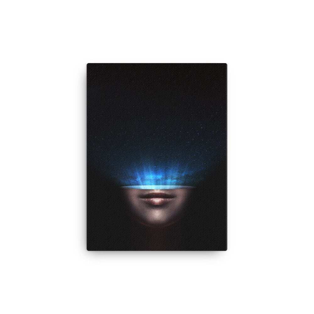 Leinwand - Universum im Kopf 30x41 cm artlia