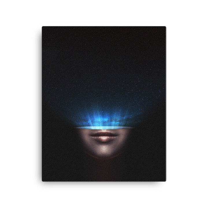 Leinwand - Universum im Kopf 41x51 cm artlia