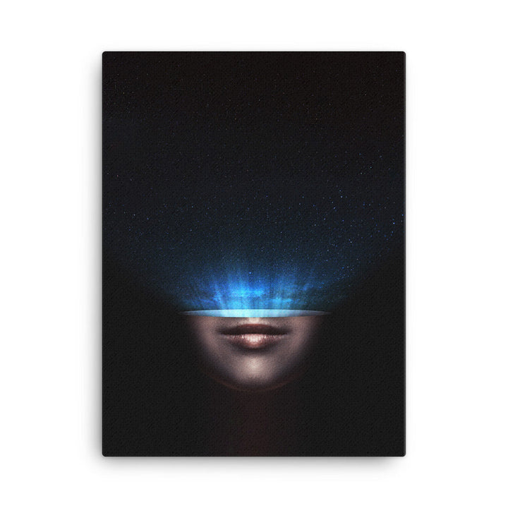 Leinwand - Universum im Kopf 46x61 cm artlia