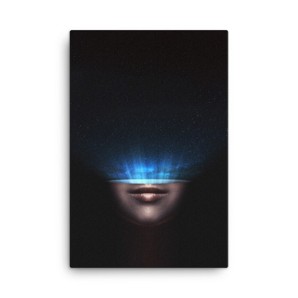 Leinwand - Universum im Kopf 61x91 cm artlia