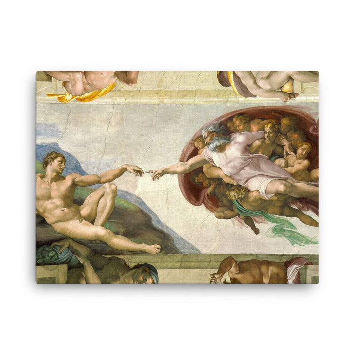 Michelangelo, Creation of Adam - Leinwand 46x61 cm artlia