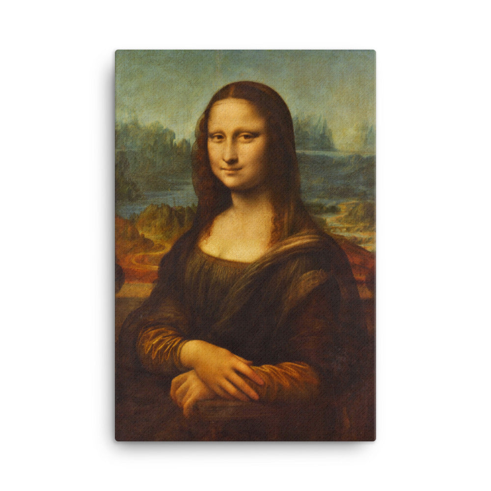 Mona Lisa, Leonardo da Vinci - Leinwand 61x91 cm artlia