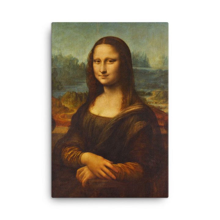 Mona Lisa, Leonardo da Vinci - Leinwand 61x91 cm artlia