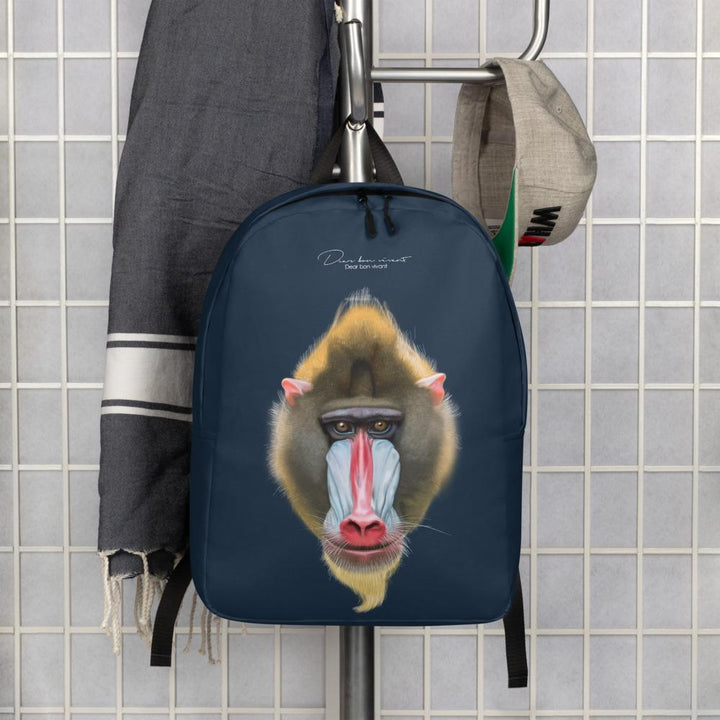Pavian - Rucksack dunkelblau artlia