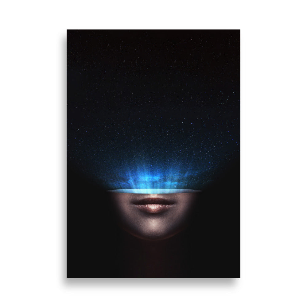 Poster - Universum im Kopf 21×30 cm artlia