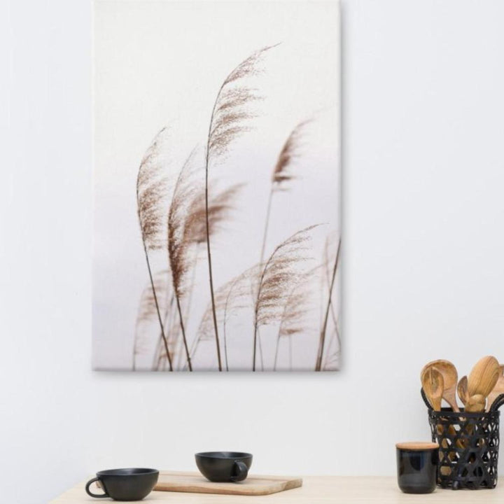Schilf Reeds 01 - Leinwand artlia