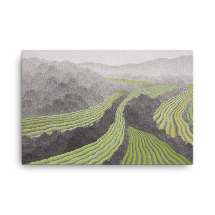 Reisfeld - Leinwand 61x91 cm artlia