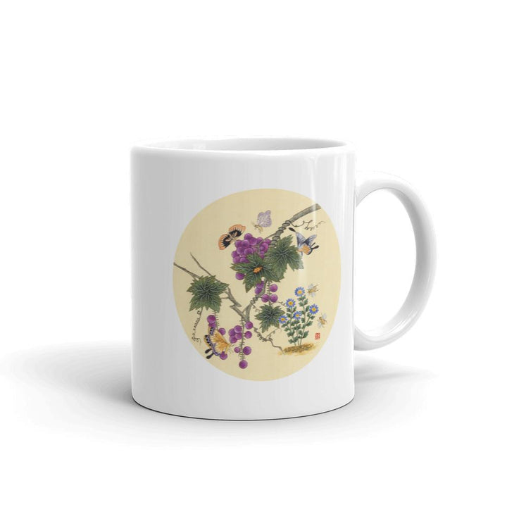 Tasse - Schmetterlinge auf Traubenbaum 0,33 L artlia
