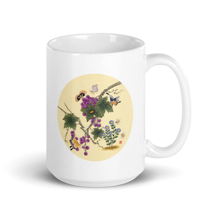 Tasse - Schmetterlinge auf Traubenbaum 0,44 L artlia