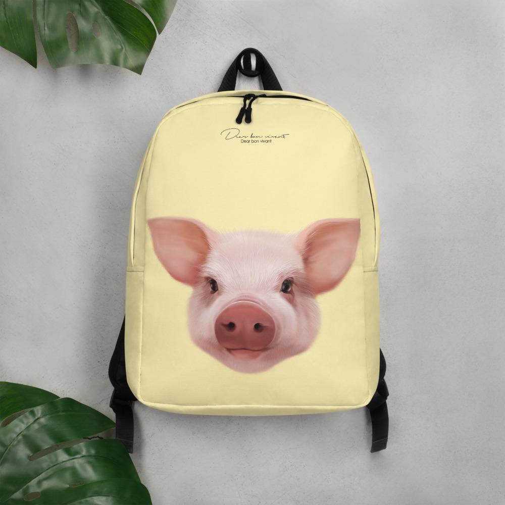 Schwein - Rucksack dear.bon.vivant artlia