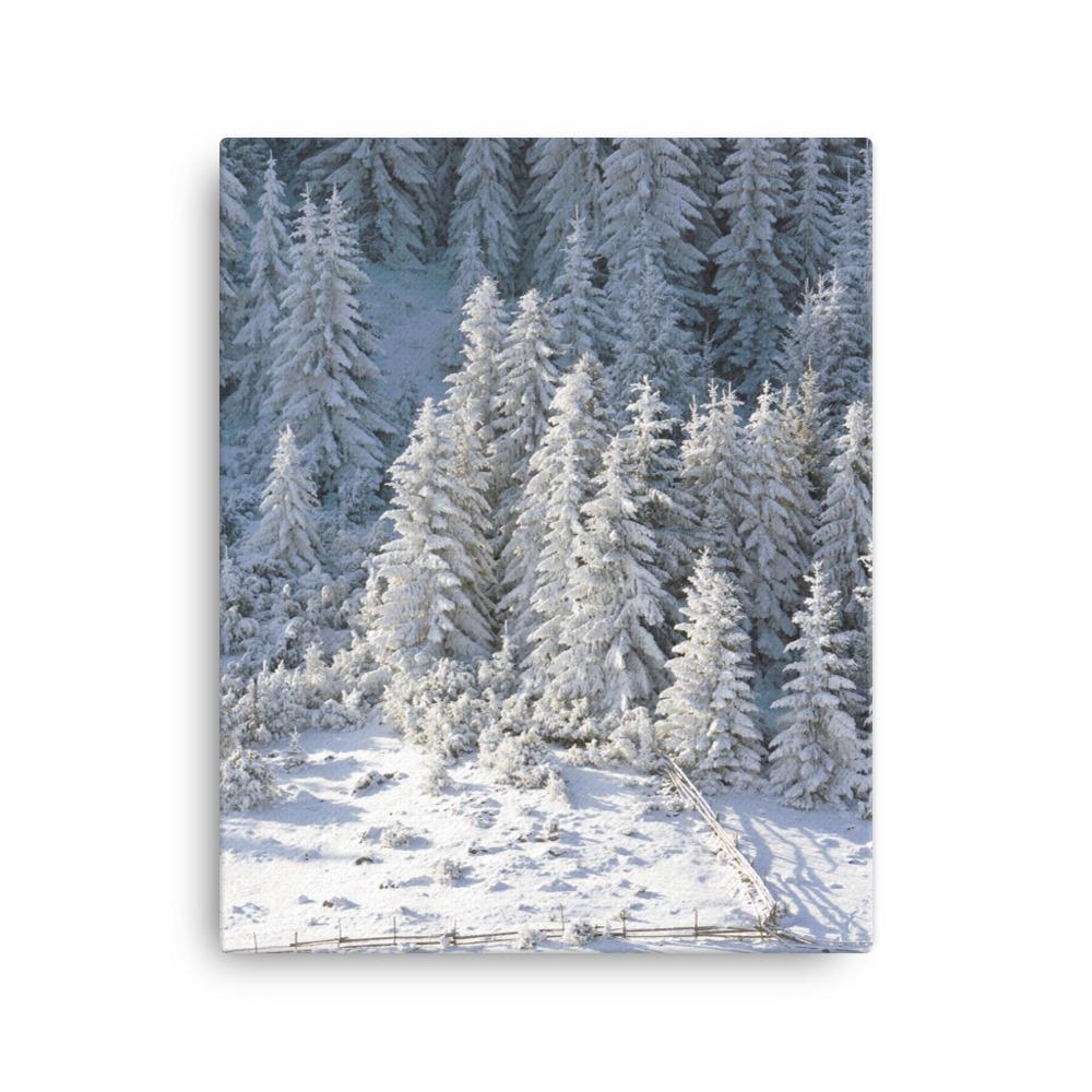 Snow Landscape 3 - Leinwand 41x51 cm artlia