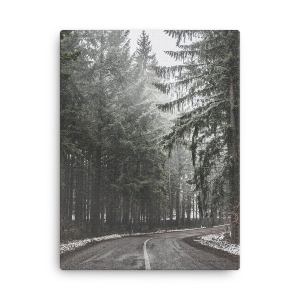 Snow Landscape 6 - Leinwand 30x41 cm artlia
