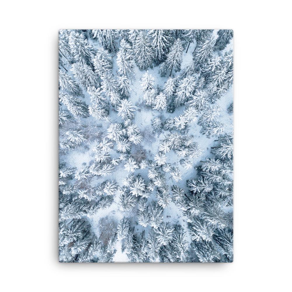 Snow Landscape 7 - Leinwand 30x41 cm artlia
