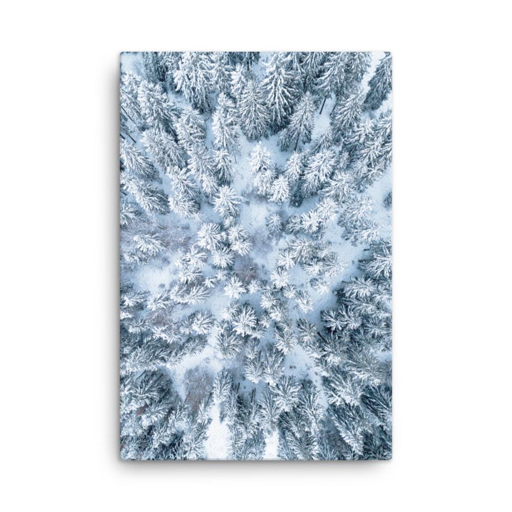 Snow Landscape 7 - Leinwand 61x91 cm artlia