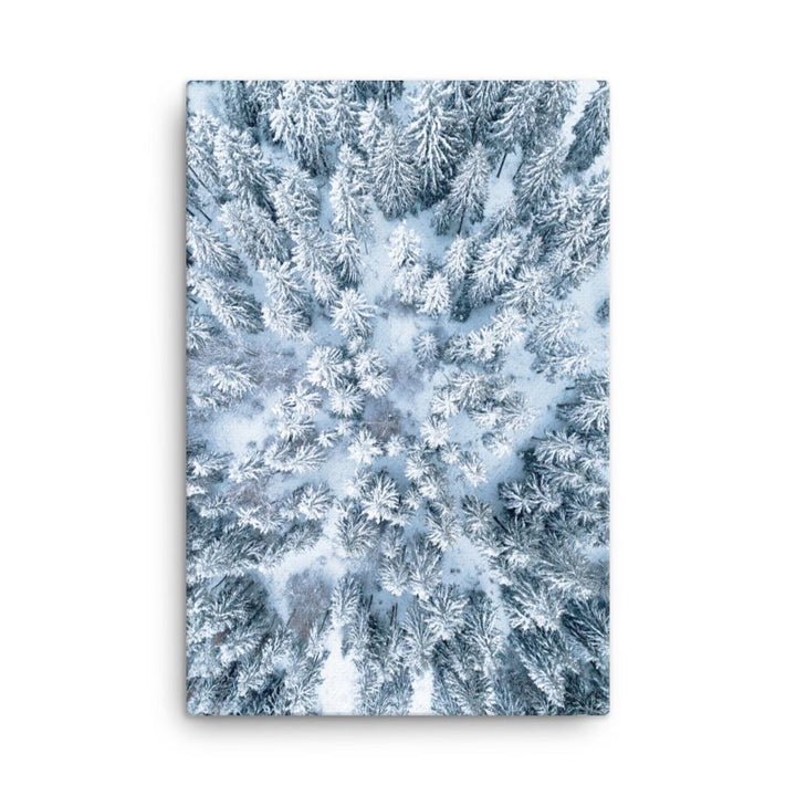 Snow Landscape 7 - Leinwand 61x91 cm artlia