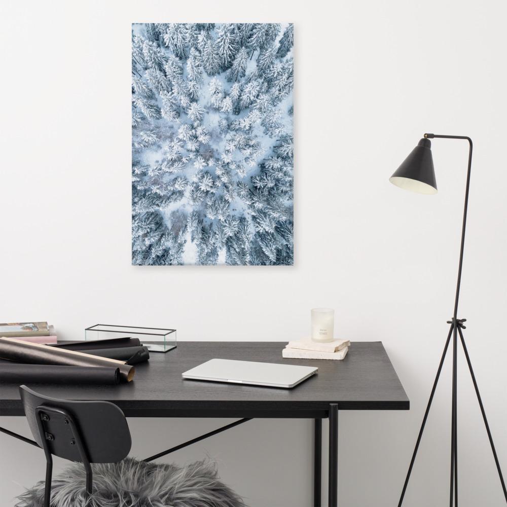 Snow Landscape 7 - Leinwand artlia