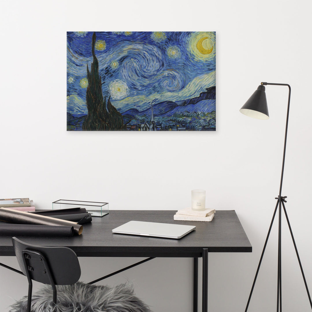 Starry Night, Van Gogh - Leinwand artlia
