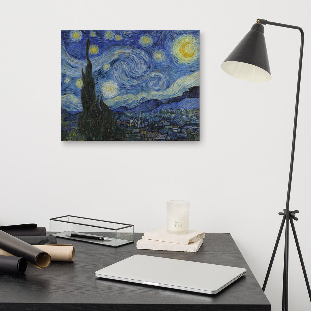 Starry Night, Van Gogh - Leinwand artlia