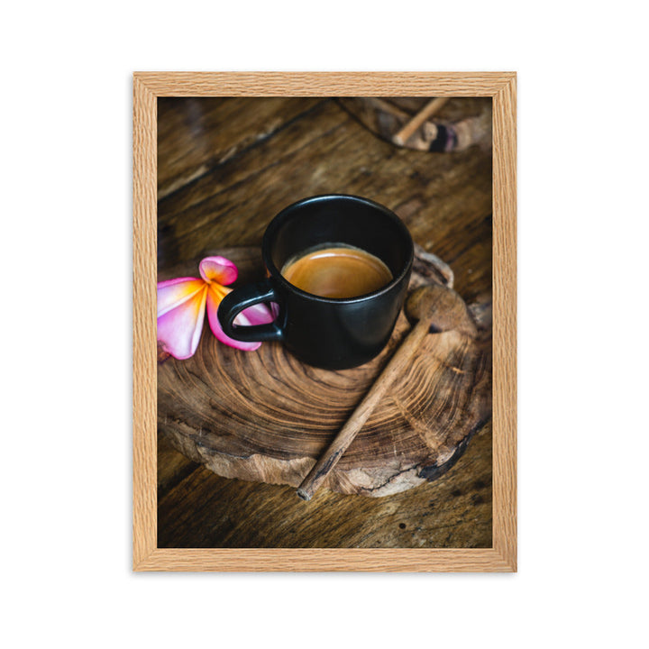 Thai Café - Poster im Rahmen Oak / 30×40 cm artlia