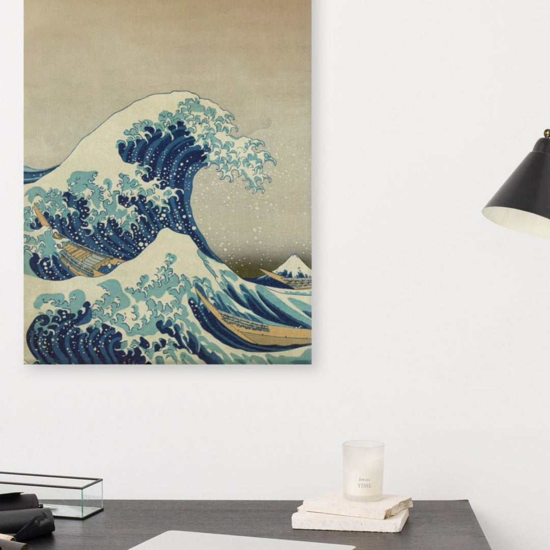 The Great Wave Hokusai - Leinwand artlia