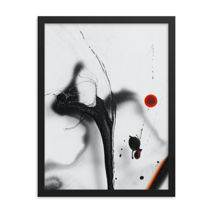 The sphere - Poster im Rahmen Schwarz / 30x41 cm artlia
